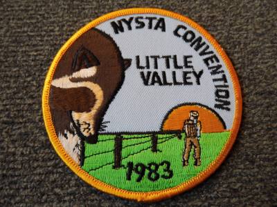 New York - 1983 Convention Patch - Little Valley